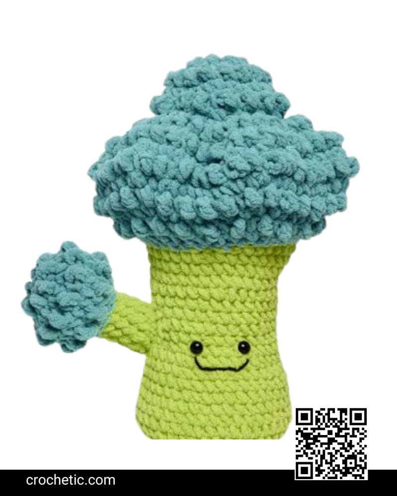 Brock the Brocolli Toy - Crochet Pattern