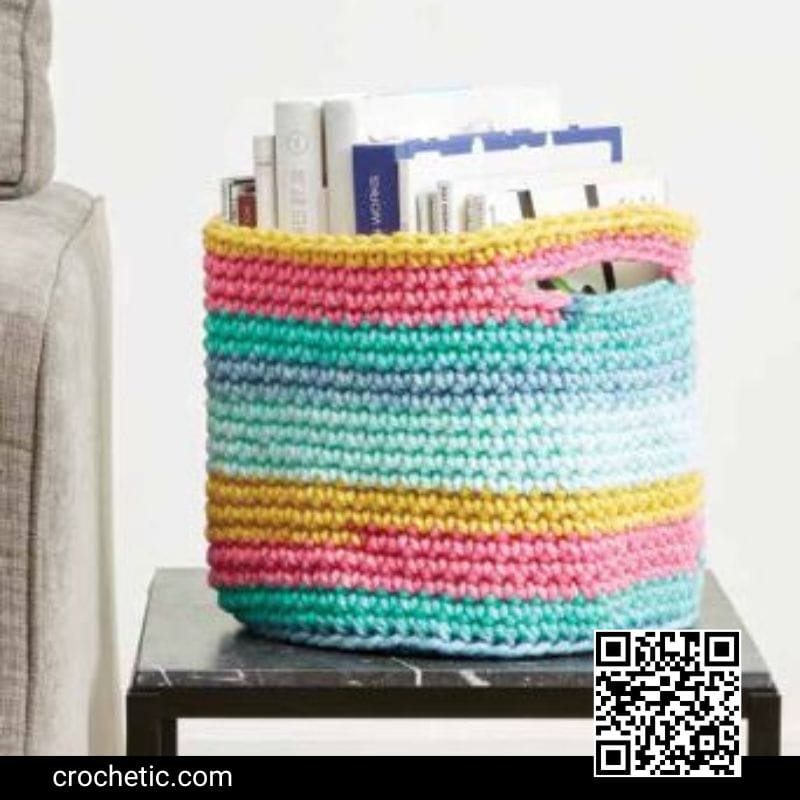 Bulky Basket - Crochet Pattern