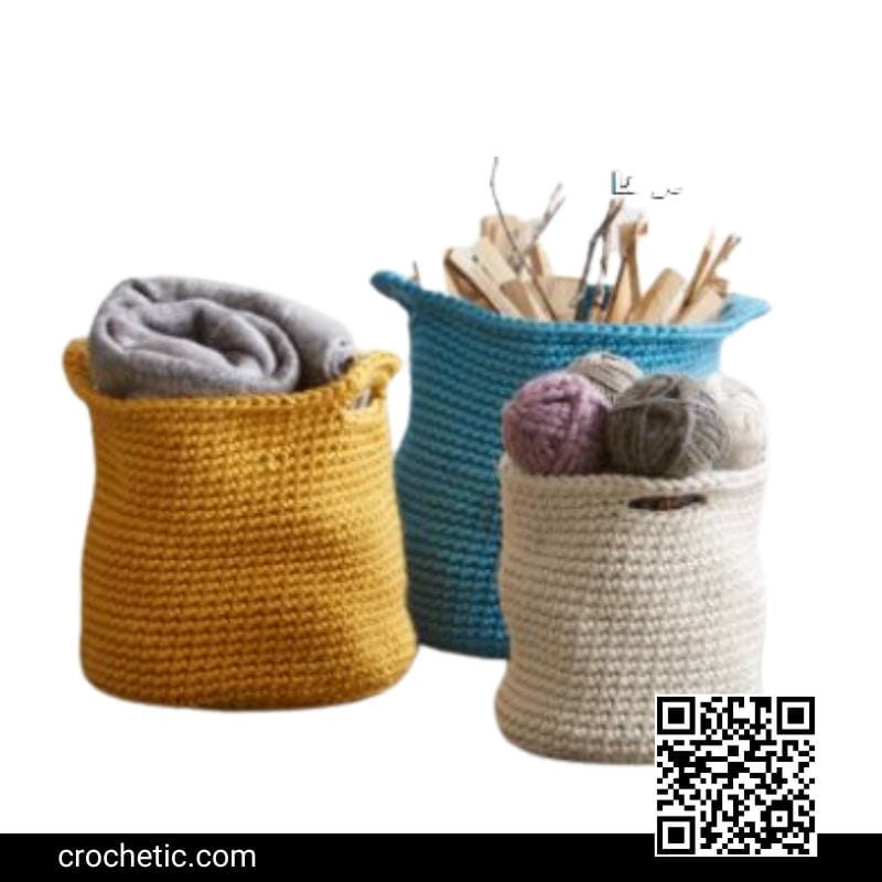 Cache Basket - Crochet Pattern