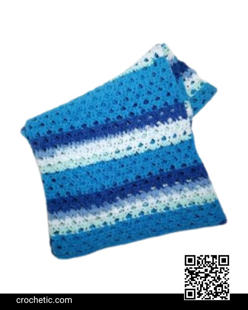 Calming Breezy Throw - Crochet Pattern