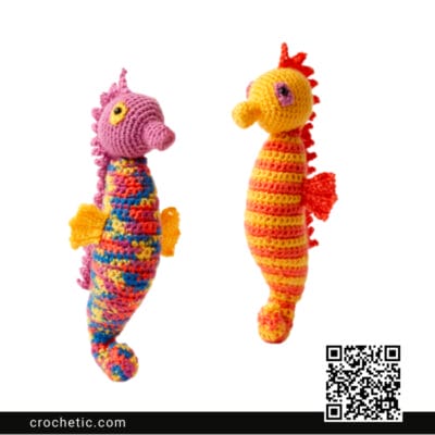 Crochet Dancing Seahorses - Crochet Pattern