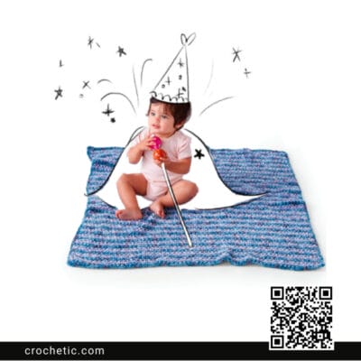 Crochet Interwoven Baby Blanket - Crochet Pattern