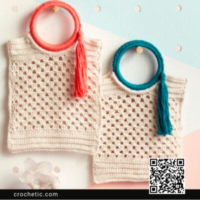 Crochet Beach Party Bag - Crochet Pattern