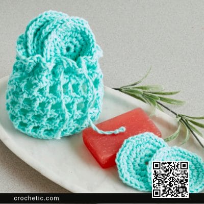 Crochet Face Scrubbie Set - Crochet Pattern