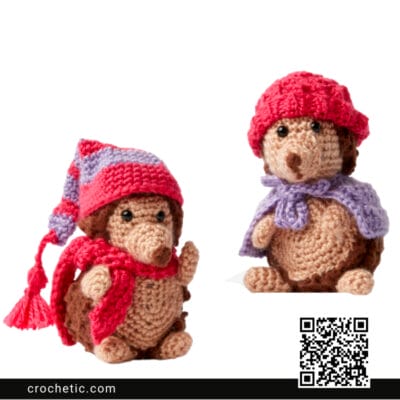 Crochet Hedgehogs - Crochet Pattern