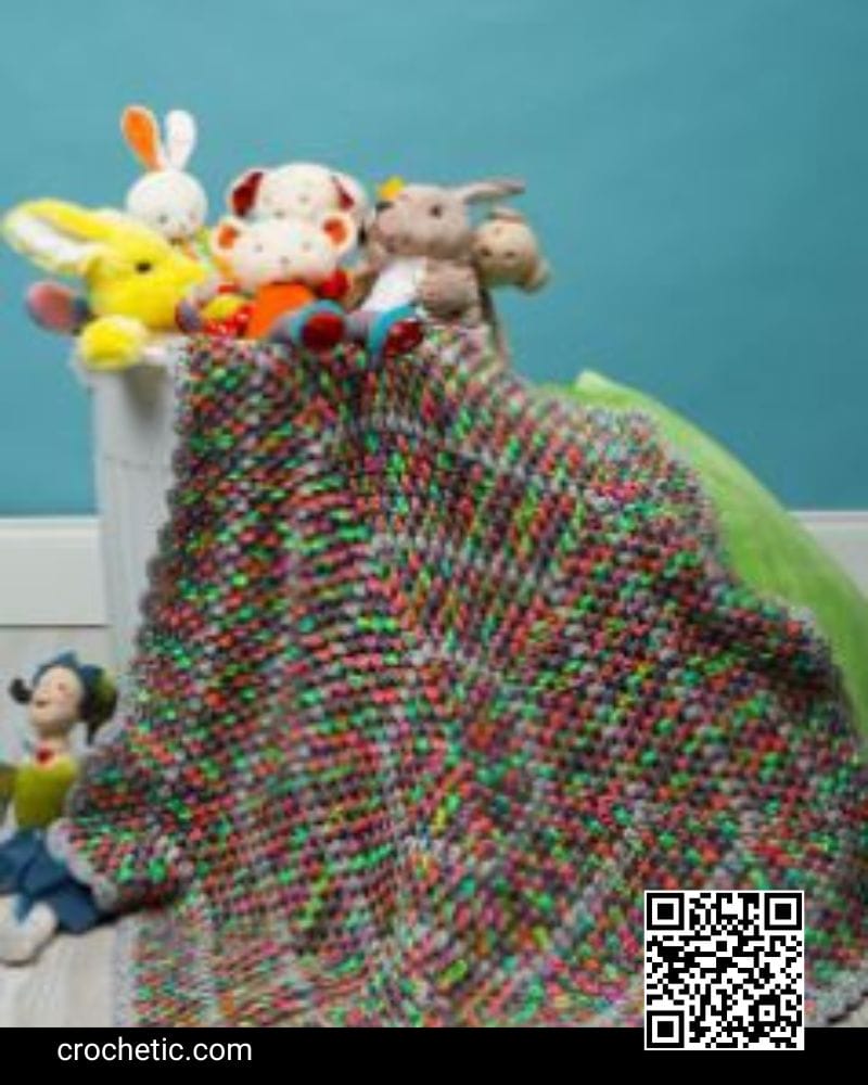 Comfy Kid Hexagon Blanket - Crochet Pattern