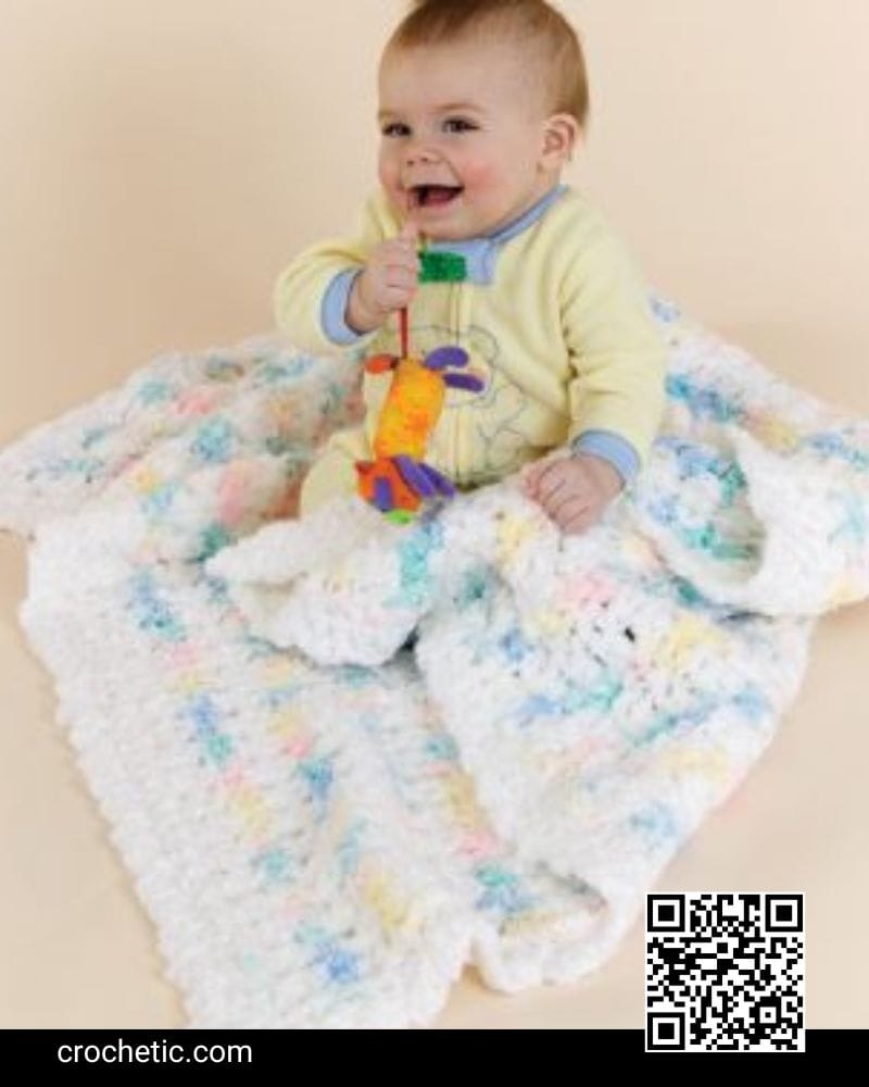 Contented Baby Blankie - Crochet Pattern