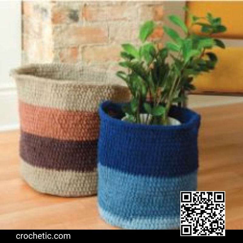 Crochet Stash Basket - Crochet Pattern