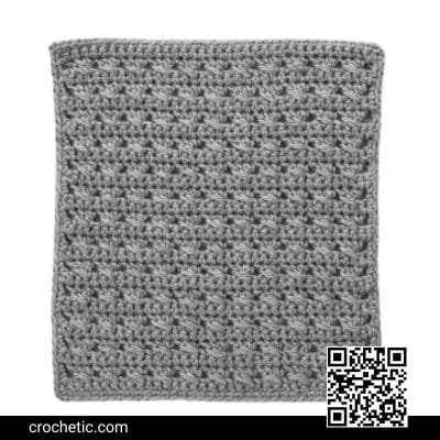 Cross-Stitched Square - Crochet Pattern