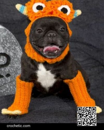 Dog Monster Costume - Crochet Pattern