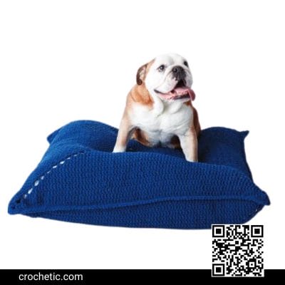 Easy Pet Bed - Crochet Pattern