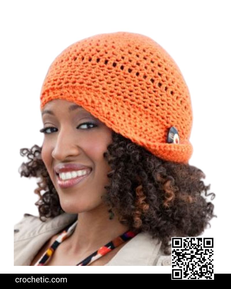 Fashionable Flapper Hat - Crochet Pattern