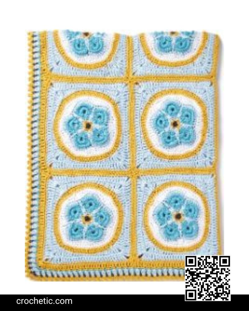 Forget Me Knot Afghan - Crochet Pattern