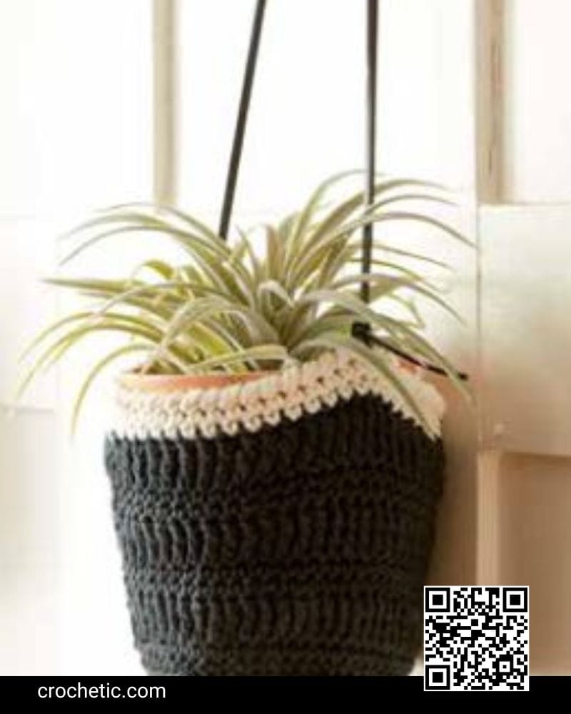 Hanging Pot Cozy - Crochet Pattern