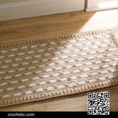Hearth & Home Rug - Crochet Pattern