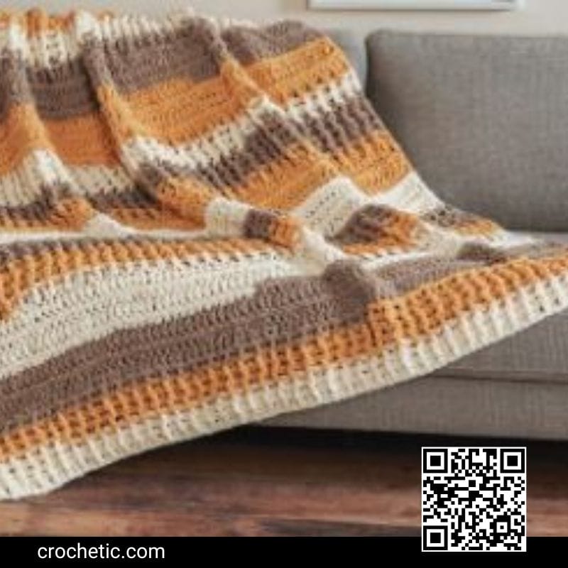 Here and There Blanket - Crochet Pattern