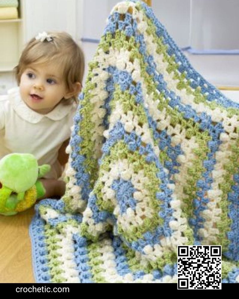 Hexagon Baby Blanket - Crochet Pattern