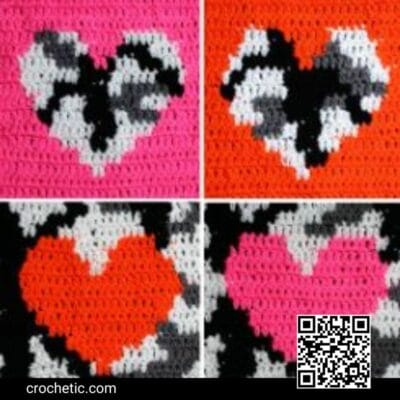 I Love Yarn Heart - Crochet Pattern