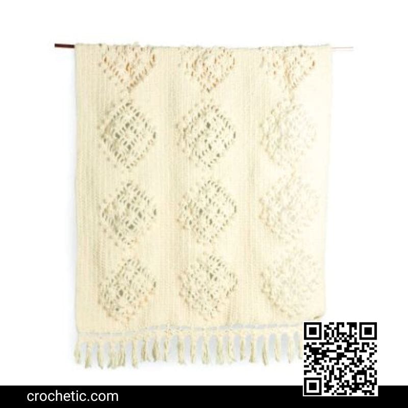 Knot Macrame Blanket - Crochet Pattern