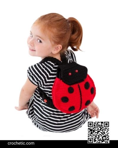 Lady Bug Backpack - Crochet Pattern