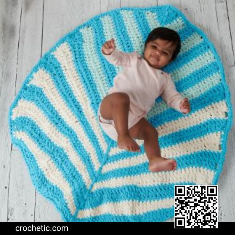 Leafy Time Baby Playmat - Crochet Pattern