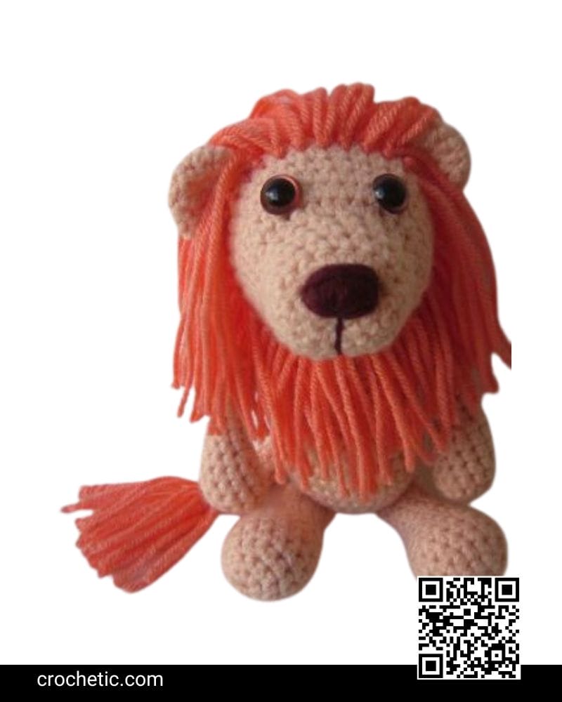 Lew the Lion - Crochet Pattern