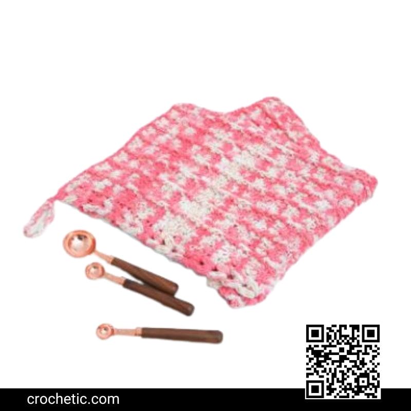 Lines Towel - Crochet Pattern