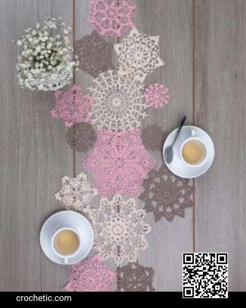 Lovely Lace Doily Runner - Crochet Pattern