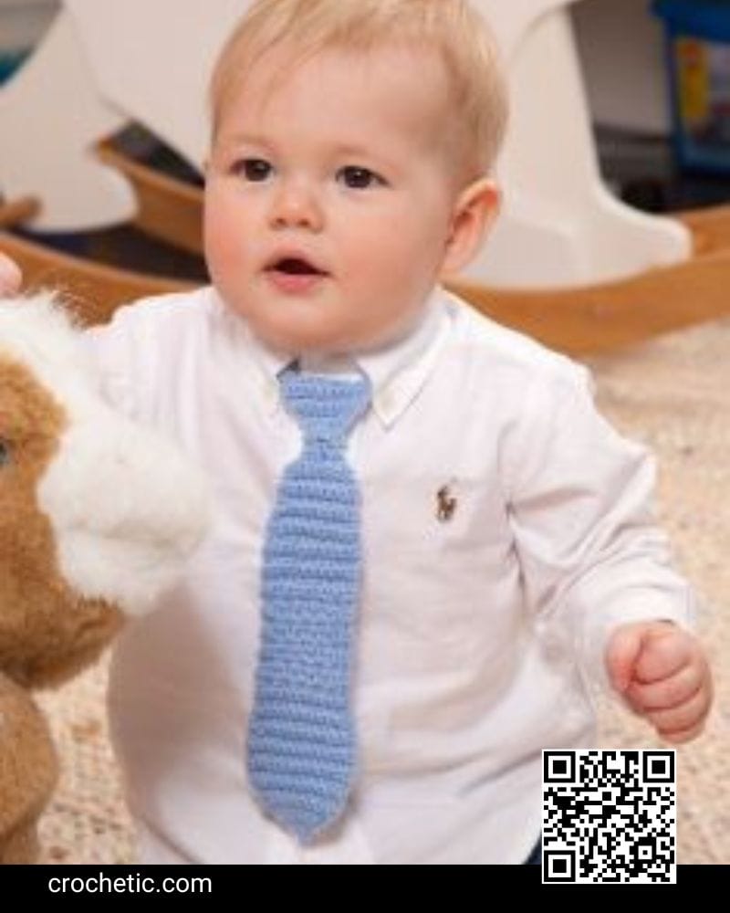 Necktie for Little Man - Crochet Pattern