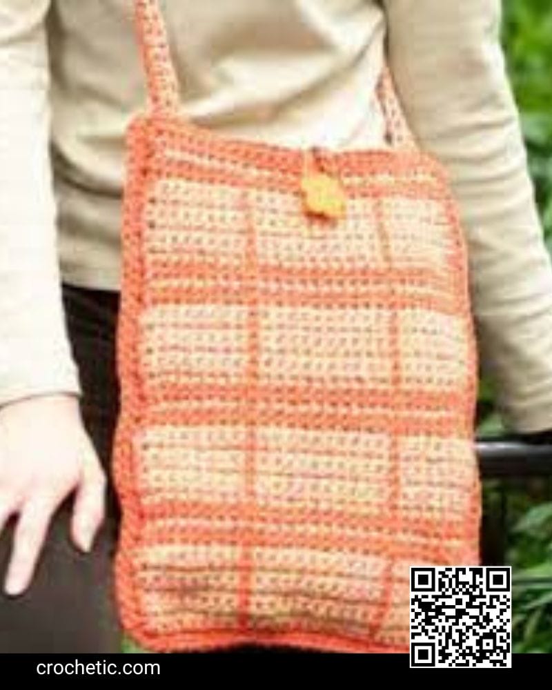 Outlined Squares Bag – Crochet Pattern