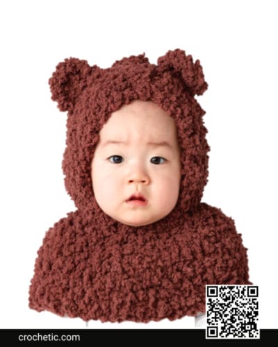 Crochet Bear Hood - Crochet Pattern