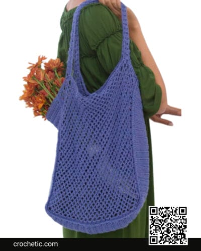 Mesh Market Bag - Crochet Pattern