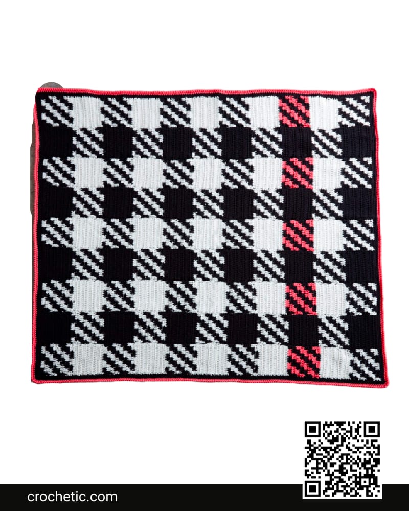 Check Please Blanket - Crochet Pattern