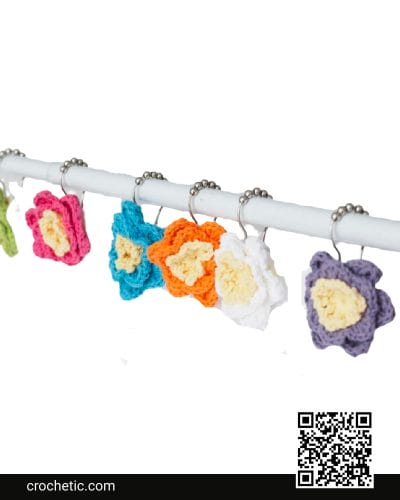 Shower Flowers - Crochet Pattern