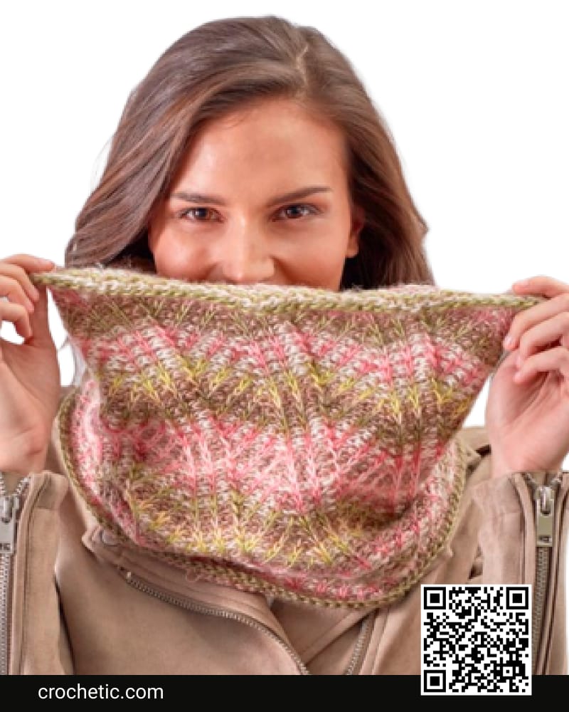 Breathtaking Brioche Cowl - Crochet Pattern