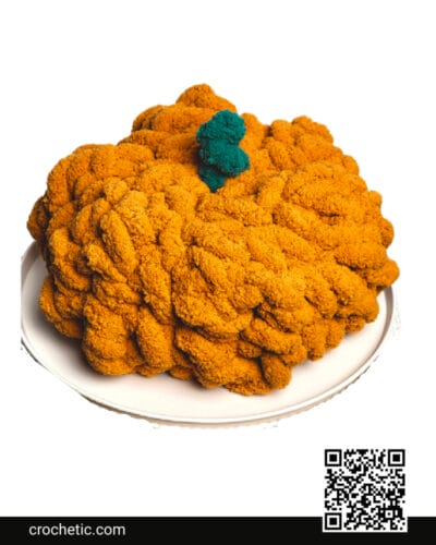 Bernat Chunky Hand Crochet Pumpkin - Crochet Pattern