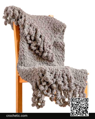 Shearling Crochet Blanket - Crochet Pattern
