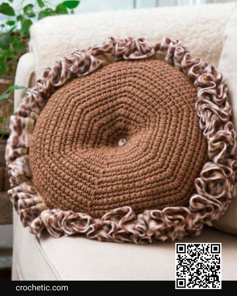 Rumba Pillow - Crochet Pattern