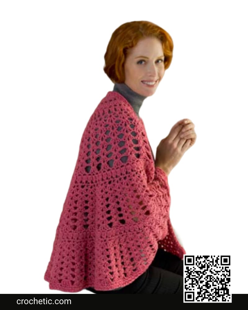 Be A Friend Shawl - Crochet Pattern