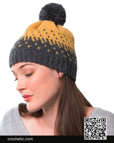 Crochet Colorwork Hat - Crochet Pattern