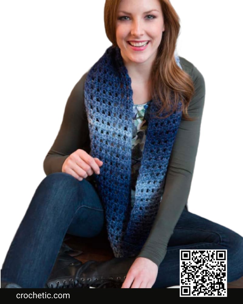 Jeans Worthy Cowl - Crochet Pattern