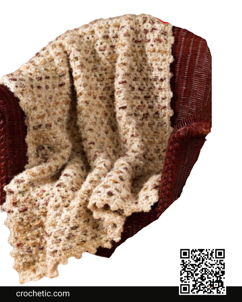 Crochet Delightful Afghan - Crochet Pattern