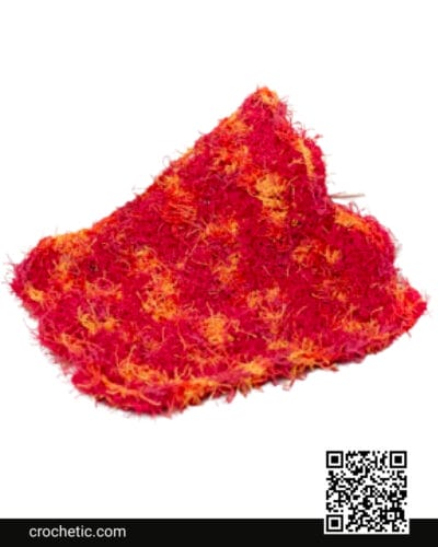 Zig-Zag Crochet Dishcloth - Crochet Pattern