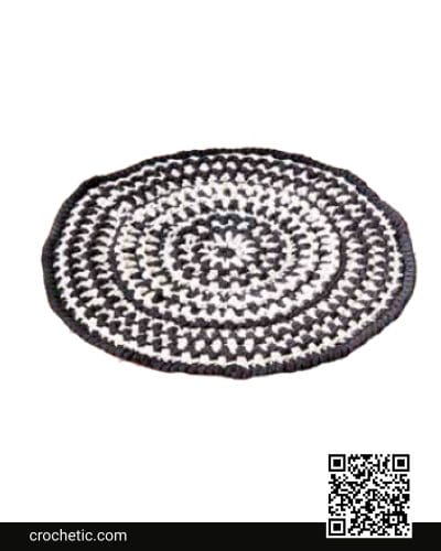 Sundial Crochet Placemats - Crochet Pattern