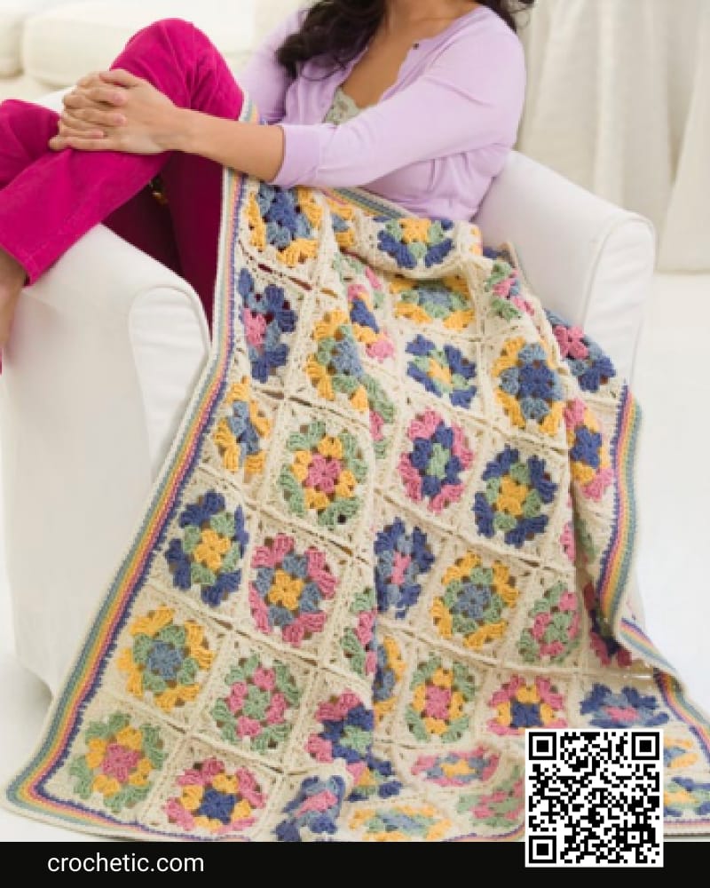 Versatile Granny Afghan - Crochet Pattern