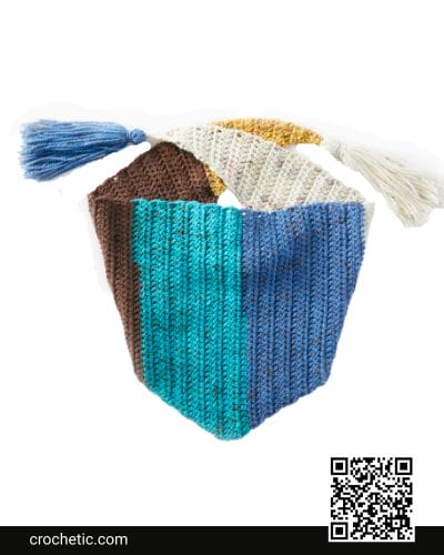 Kerchief Crochet Scarf - Crochet Pattern