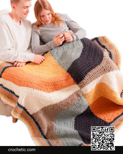 Crochet Moonrise Blanket - Crochet Pattern