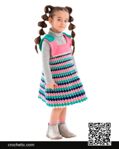 Toddler Joyful Jumper - Crochet Pattern
