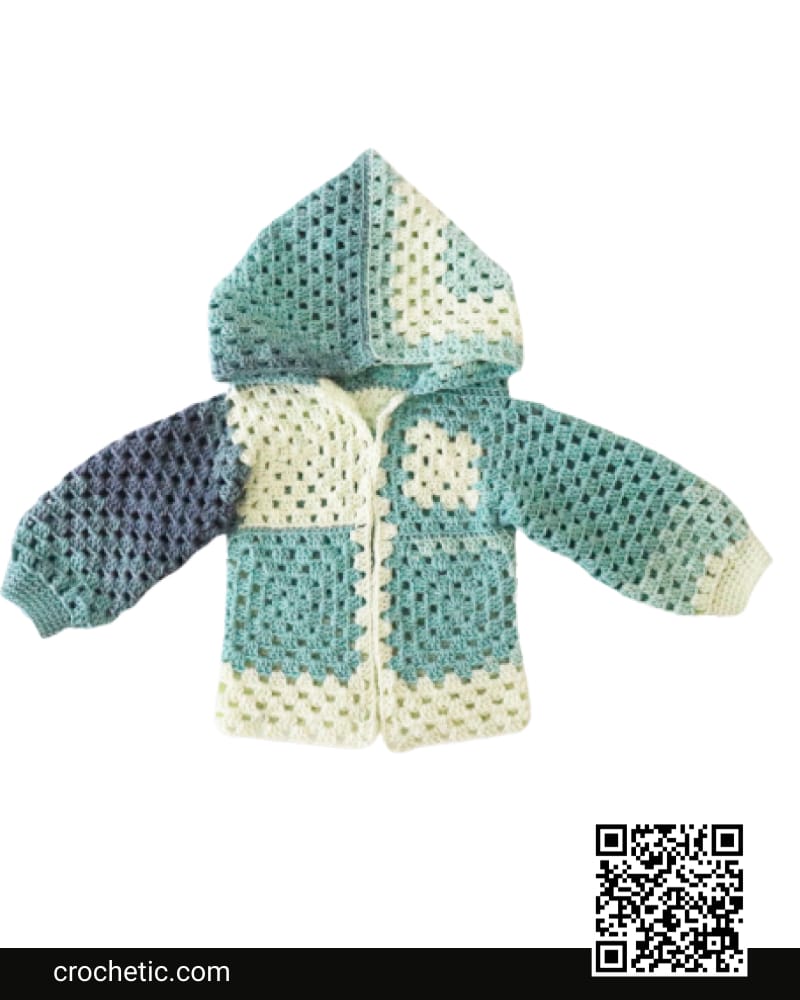 Crochet Granny Jacket - Crochet Pattern