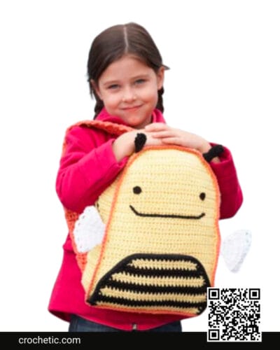 Busy Bee Backpack - Crochet Pattern